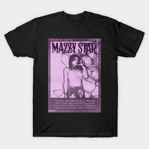 Among My Swan - Elegance by Mazzy Star T-Shirt by Iron Astronaut